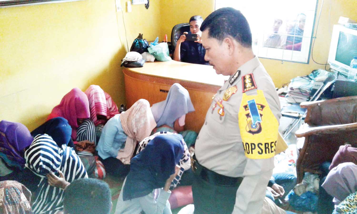 Polres Agara Amankan  20 Pasangan Meseum