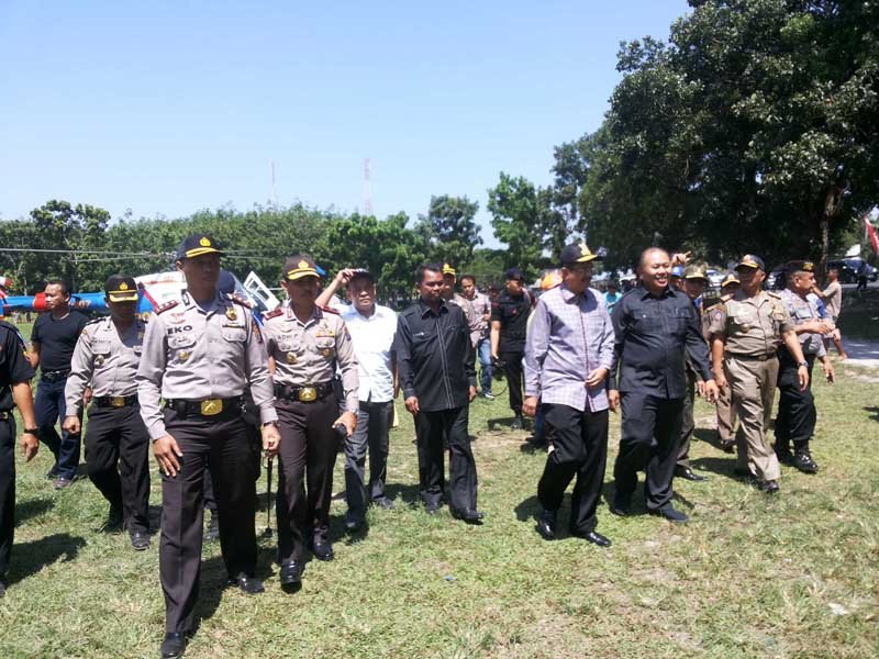 Tinjau Arus Mudik Lebaran, Gubsu dan Waka Poldasu Sambangi Posyan Polres Sergai