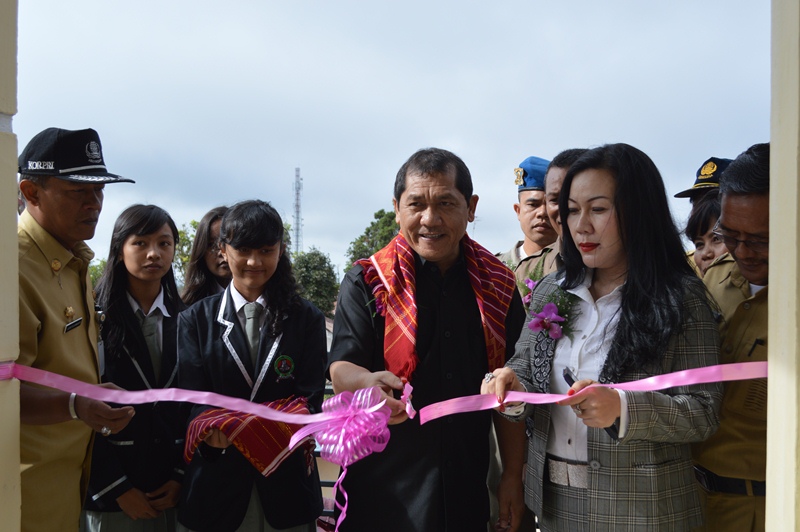 Bupati Karo Resmikan Lokal Baru SMA Negeri 1 Berastagi