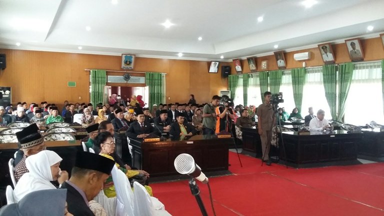 Sidang Paripurna HUT T.Tinggi ke 99, Kehadiran Anggota DPRD Minim