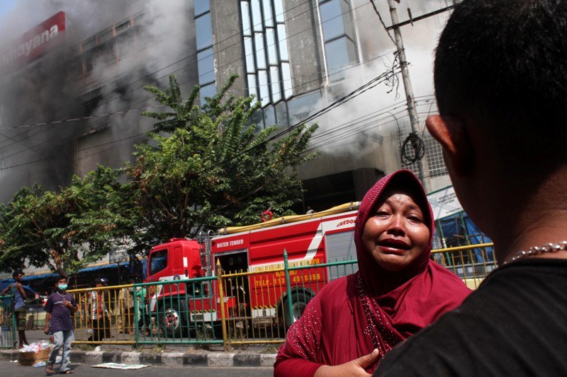 Pedagang Aksara Korban Kebakaran Minta Pemko Medan Segera Relokasi