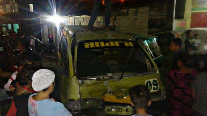 Pelajar SMP Al Wasliyah Tewas Diseruduk Kontainer