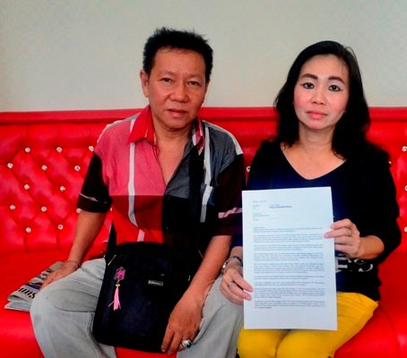 Minta Perlindungan Hukum,  Ibu Johny Surati Kapoldasu