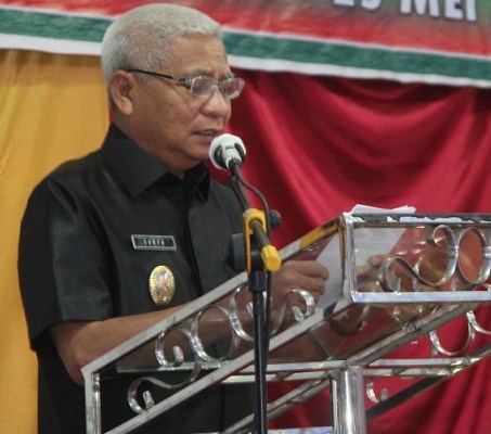 Wabup Asahan Sampaikan Laporan Pertangggungjawaban Pelaksanaan APBD 2015