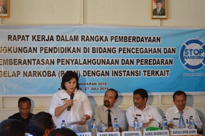 Wabup Karo Cory S Hadiri Workshop Peningkatan Program P4GN