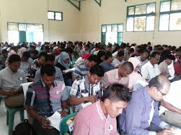 Panwaslih Langsa  Gelar Ujian Tulis pada Calon Panwascam