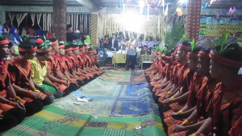 Tari Saman Dua Hari Dua Malam Berlangsung Di Akul