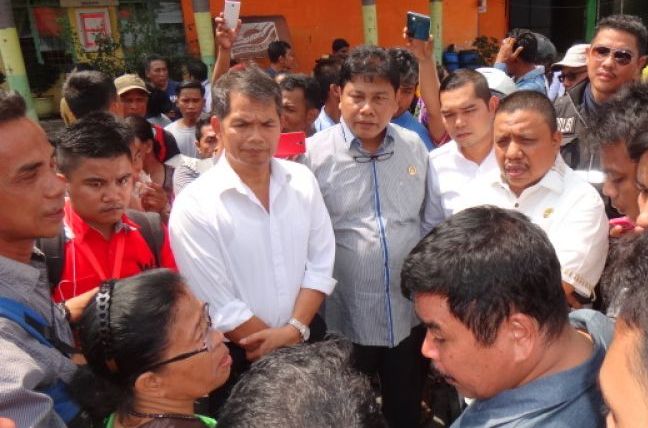 Pimpinan DPRD Prihatin dengan Kondisi Pedagang Pasar Aksara