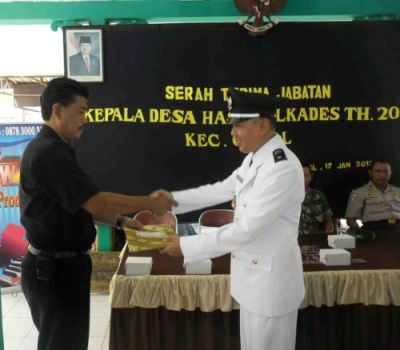 10 Kades di Kecamatan Marbau Sertijab