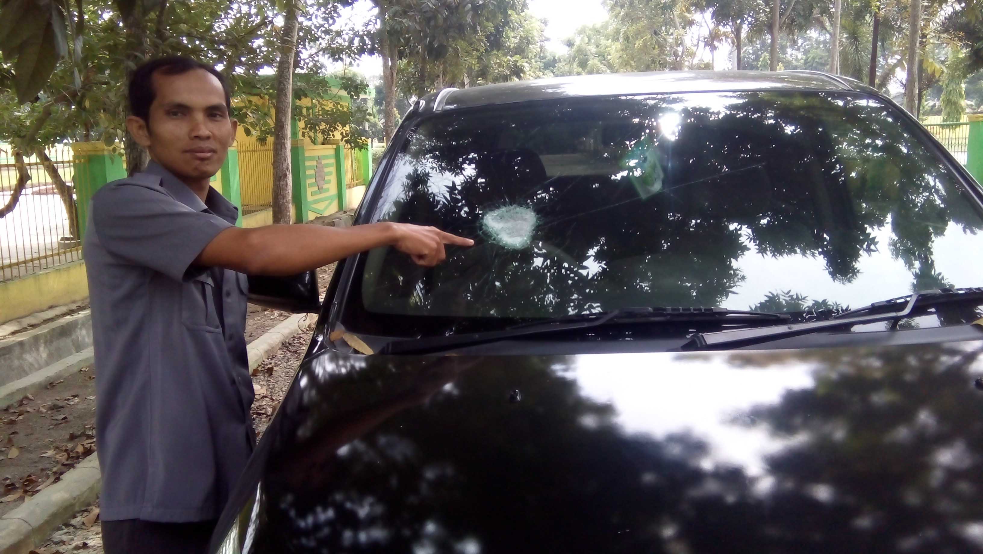 Gawat!!! Jalinsum Perbaungan Rawan Pelemparan Batu, 3 Pejabat Sergai Jadi Korban