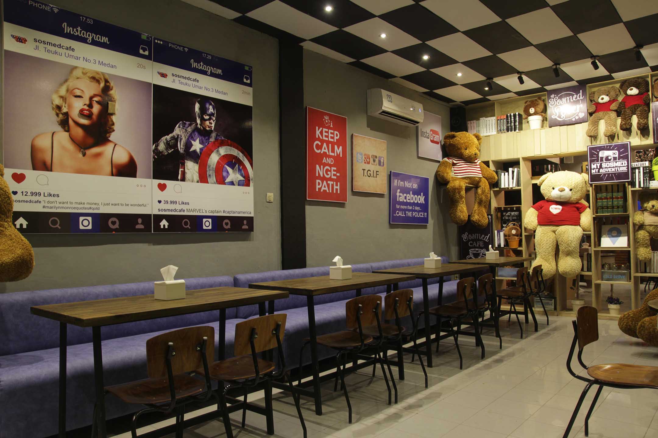 Cafe Ala Sosmed Hadir Di Medan