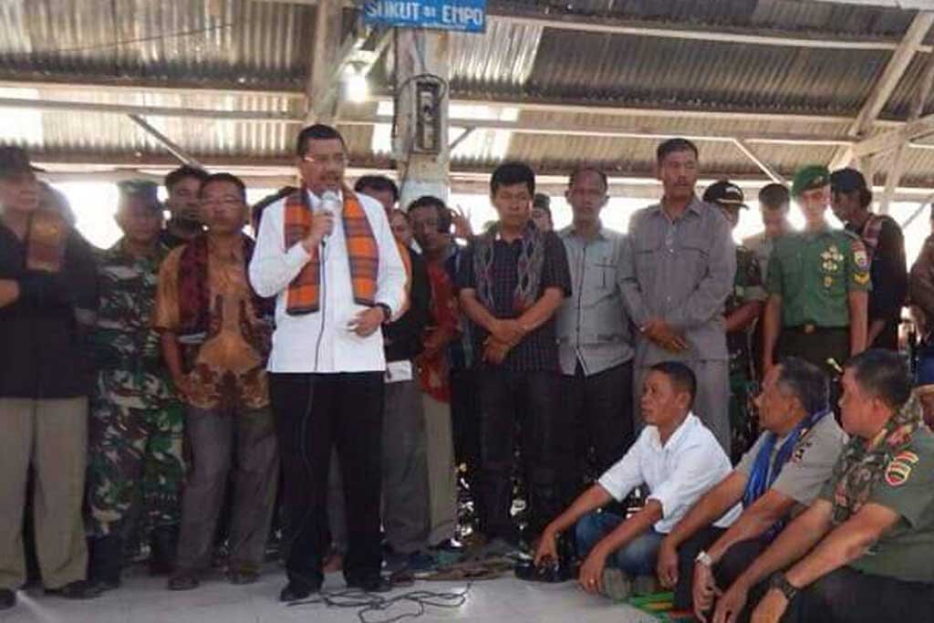 Gubsu dan Pangdam Melayat Korban Tewas Warga Lingga