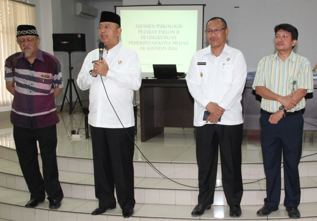 35 Pejabat Eselon II Pemko Medan Ikut Asesmen Psikolo