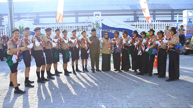 Kontingen Kwarcab Medan Jadi Perhatian Peserta Jamnas X 2016