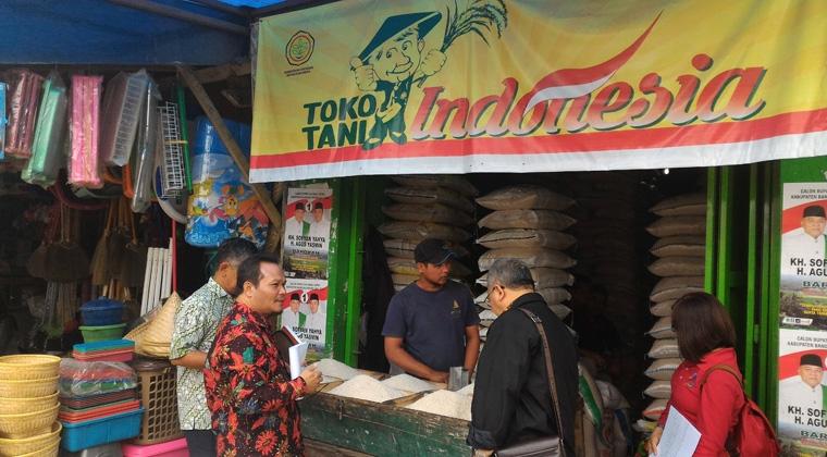 2017, Sumut Mendapat 69 Toko Tani Indonesia