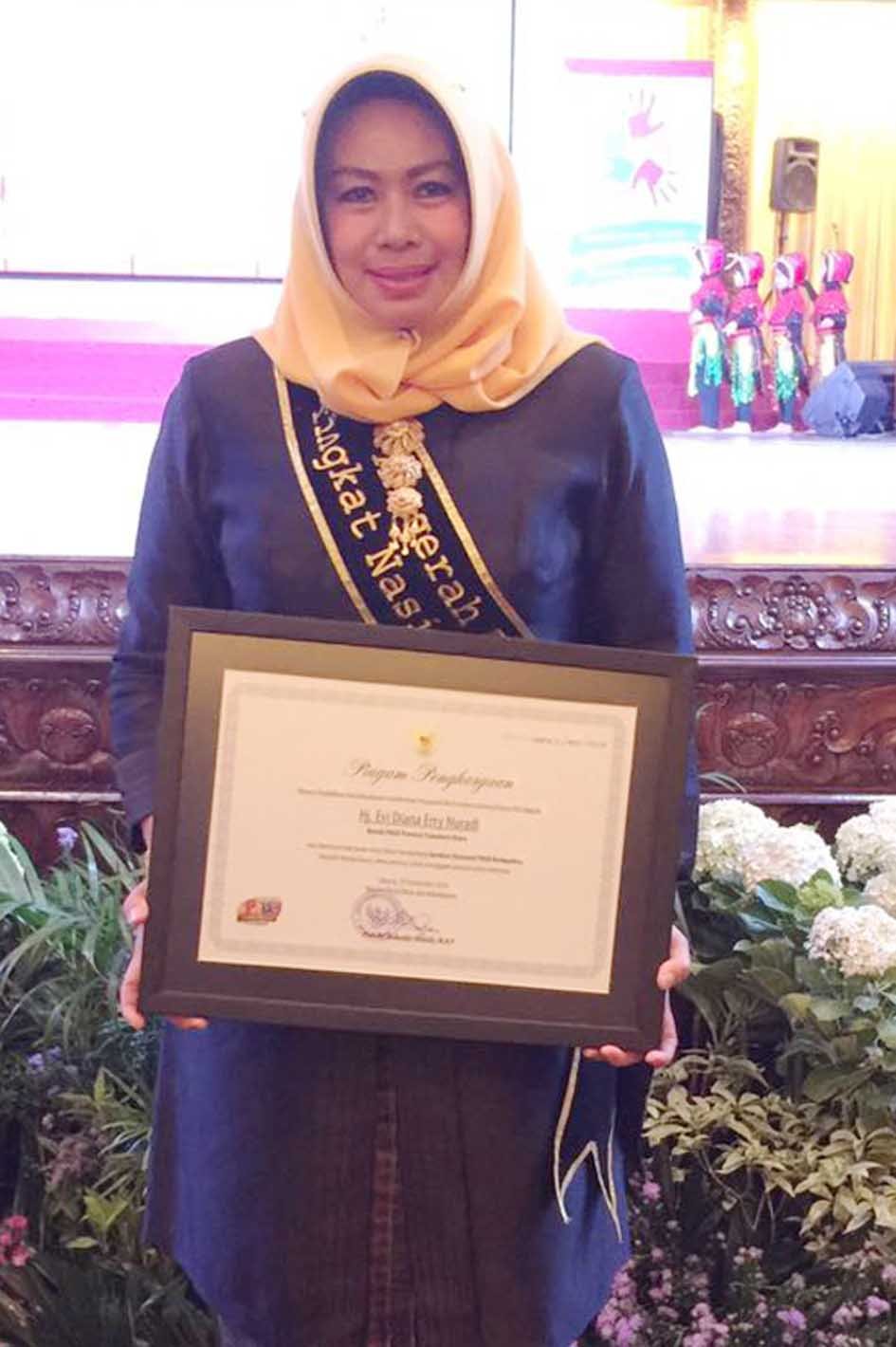 Evi Diana Erry Raih Bunda PAUD 2016, Seluruh Anak di Sumut Bisa Mengenyam Pendidikan