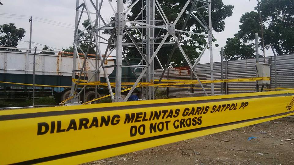 Warga Ancam Bongkar Paksa Tower Milik PT Mitratel