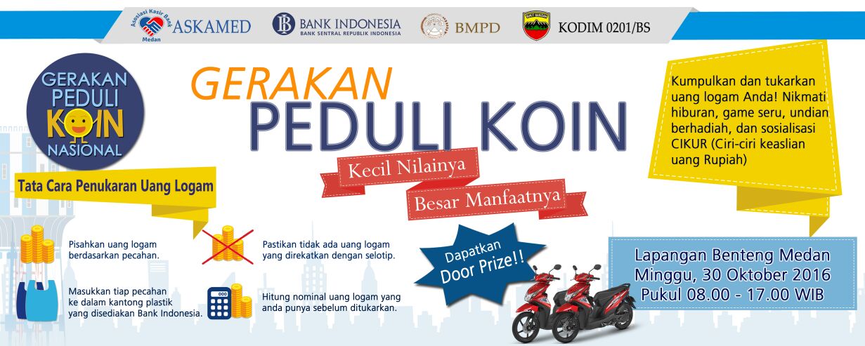 BI Sumut Segera Gelar Gerakan Peduli Koin