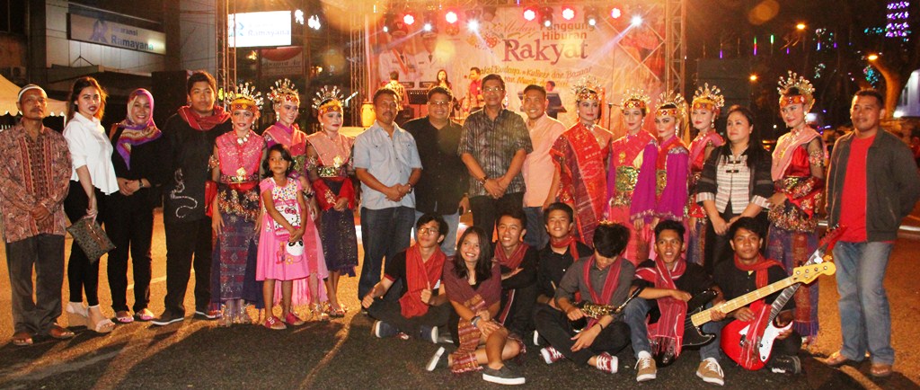 Seni & Tari Etnis Taput Obati Kerinduan Warga Akan Bona Pasogit