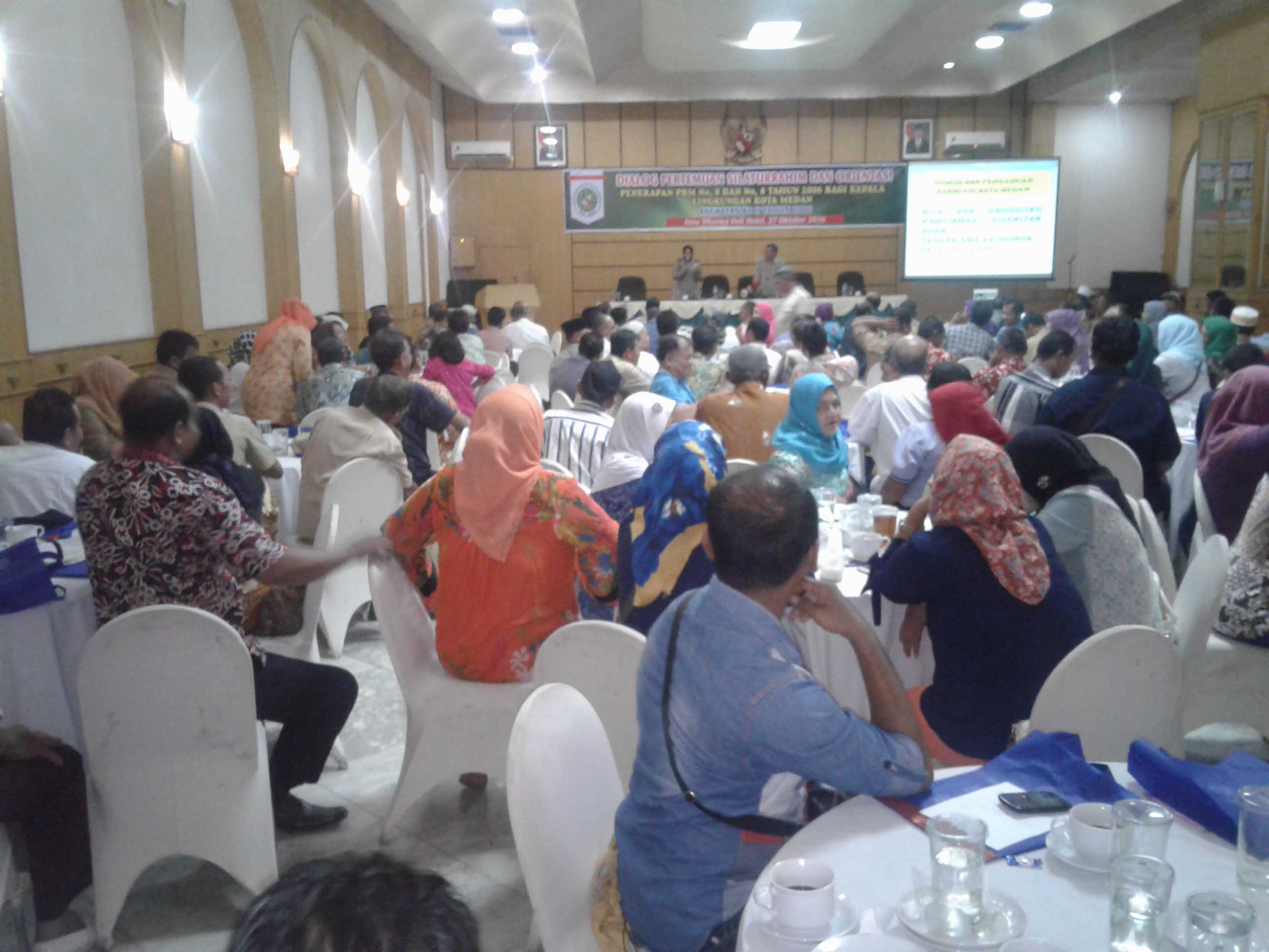 FKUB Medan Silaturrahmi  Kerukunan dengan Kepling