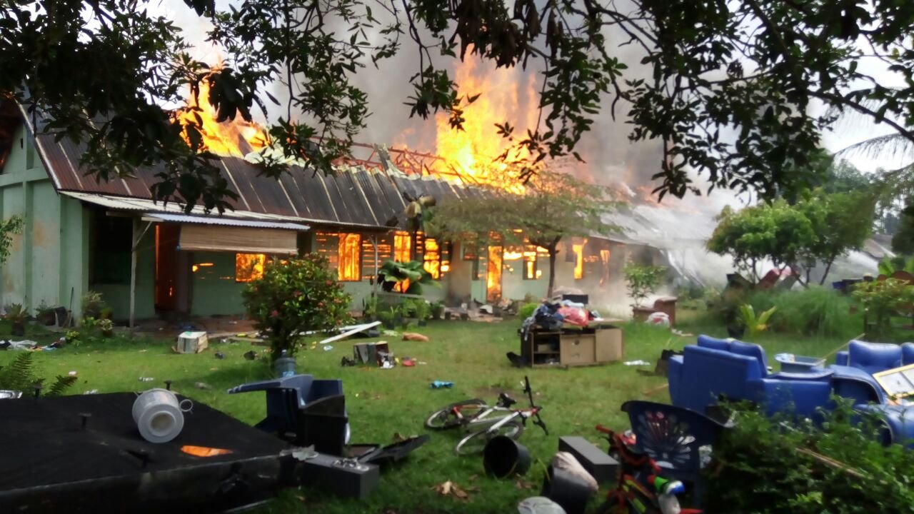 10 Rumah di Batalyon Arhanudse 11/BS Gosong