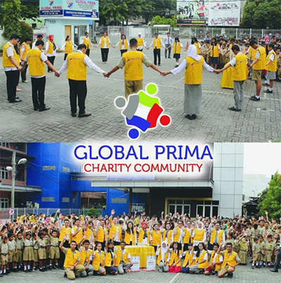 Global Prima Charity Community Positif dan Mulia
