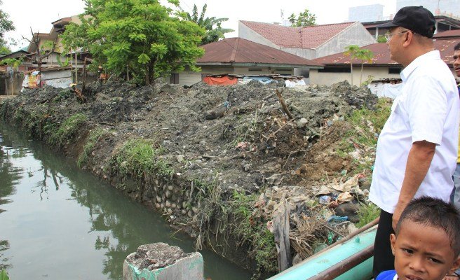 Eldin : Atasi Ancaman Banjir  Spider Excavator Keruk Sungai Bederah