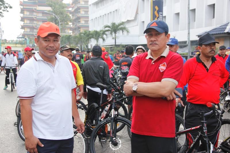 Car Free Day Disemarakkan dengan Gerak Jalan Sehat dan Senam Bersama