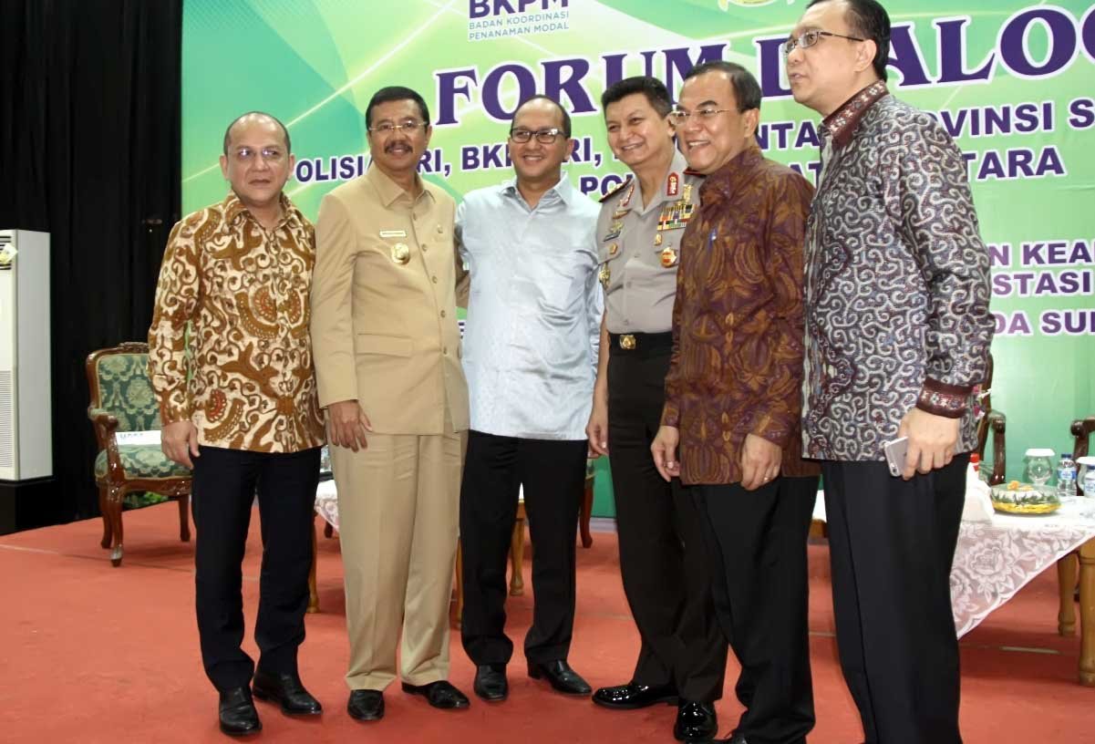 Gubsu Ajak Stakeholder Dukung Investasi di Sumut