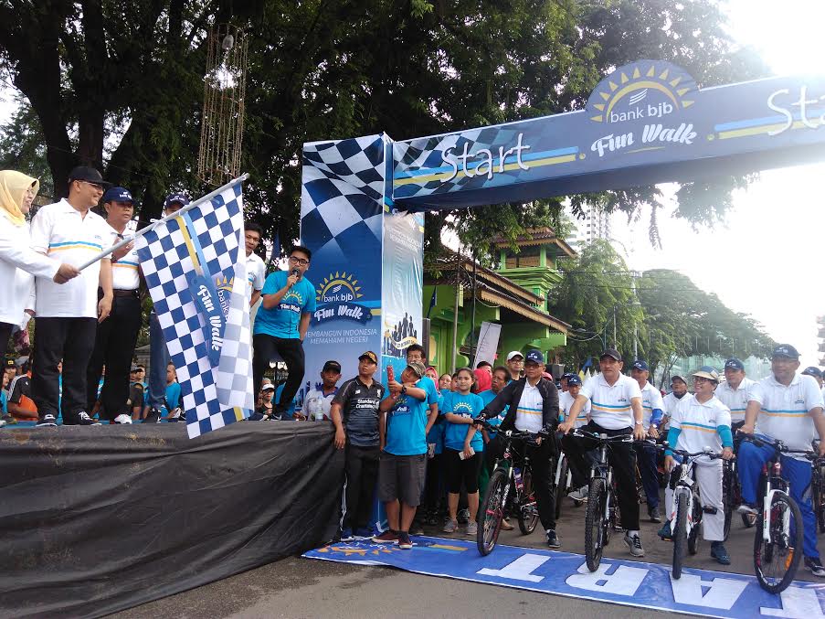 Manjakan Nasabah Bank BJB Gelar Funwalk
