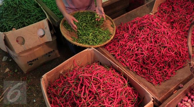 Harga Cabai Merah Masih Bertahan Mahal di Medan
