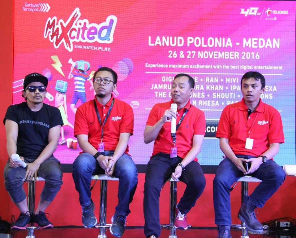 Telkomsel menggelar MAXcited,â€ Festival Digital Entertainment Lifestyleâ€