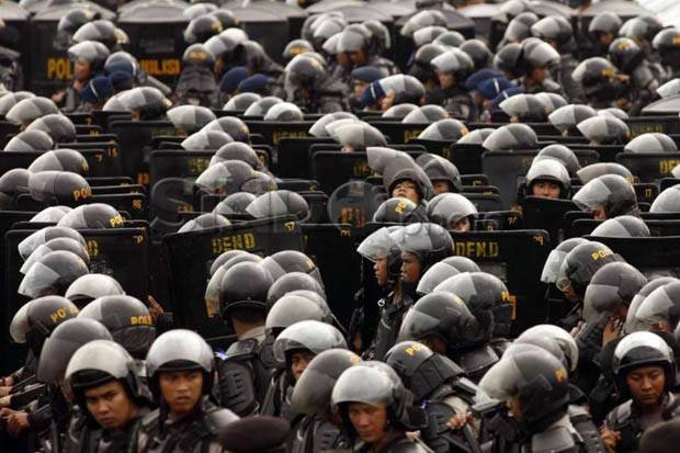 Hari Ini, 2000 Personil Polresta Medan Kawal Demo Buruh