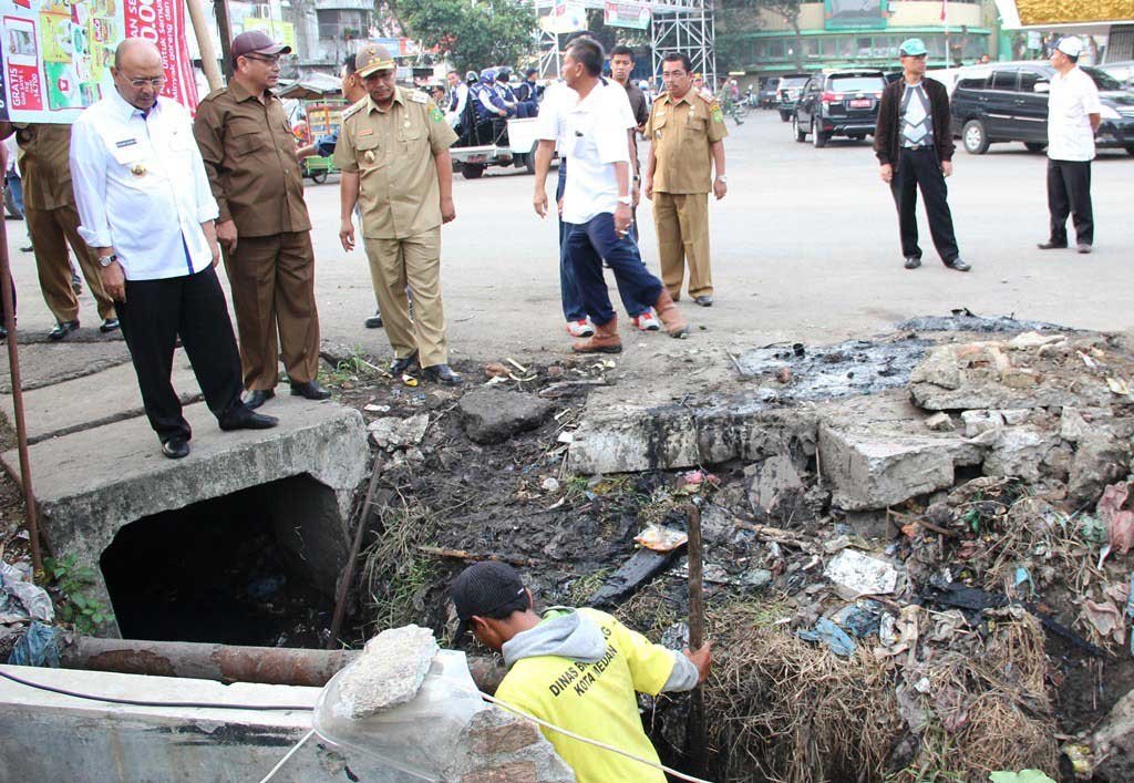 Khairul Syahnan: Masyarakat Ikut Bantu Pembangunan ,  Atasi Banjir Kota Medan