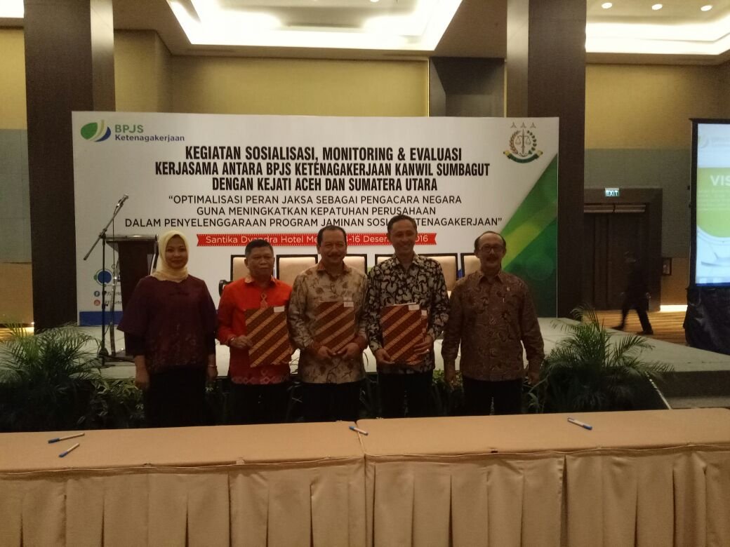 Kepala BPJS Ketenagakerjaan Sumbagut : Pemberi Kerja Wajib Berikan Perlindungan Jaminan Sosial Kepada Pekerja