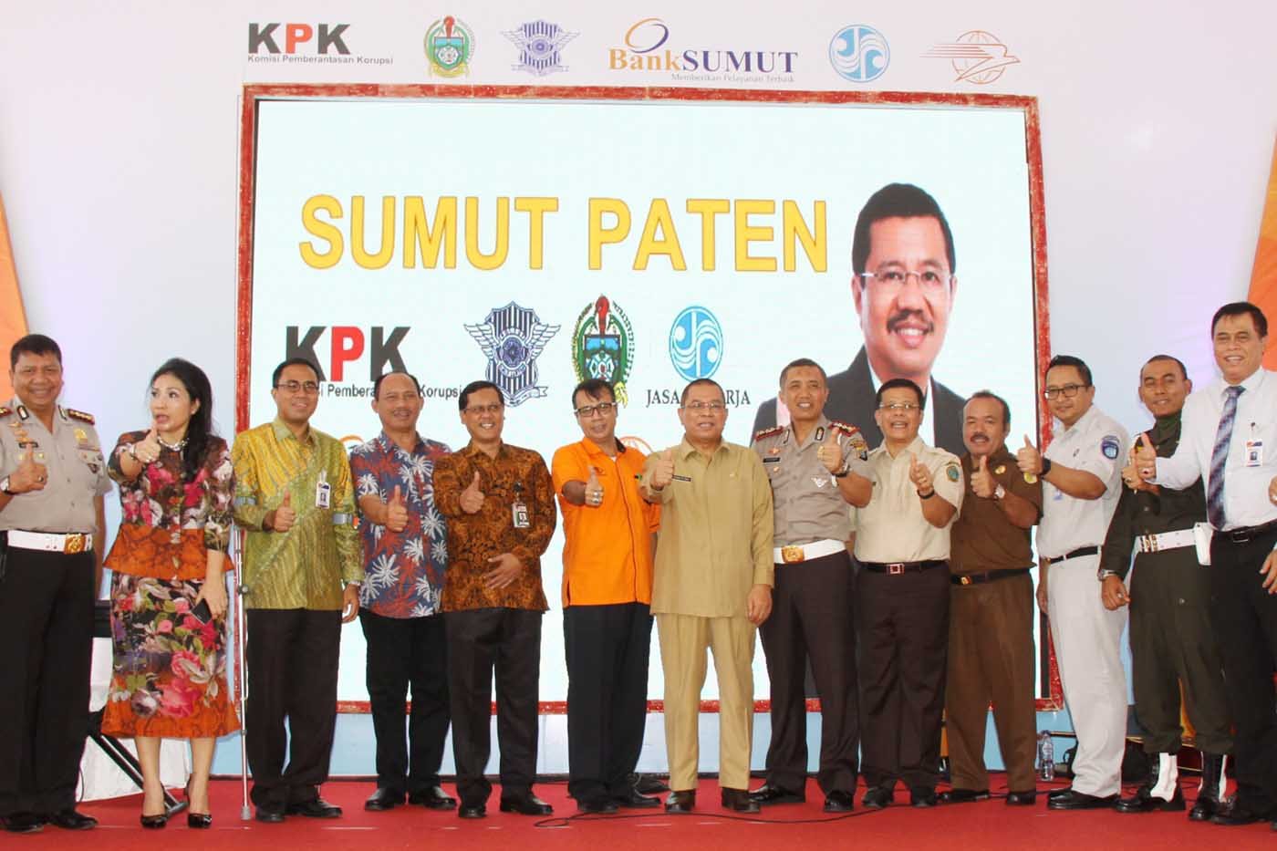 KPK Apresiasi Pemprovsu Luncurkan e-Samsat Paten Dan Sumut Go Samsat