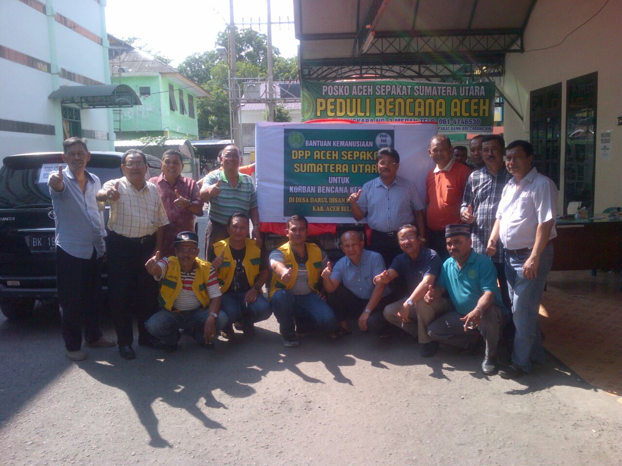 DPP Aceh Sepakat Sumut Bantu Korban Kebakaran Bakongan Aceh
