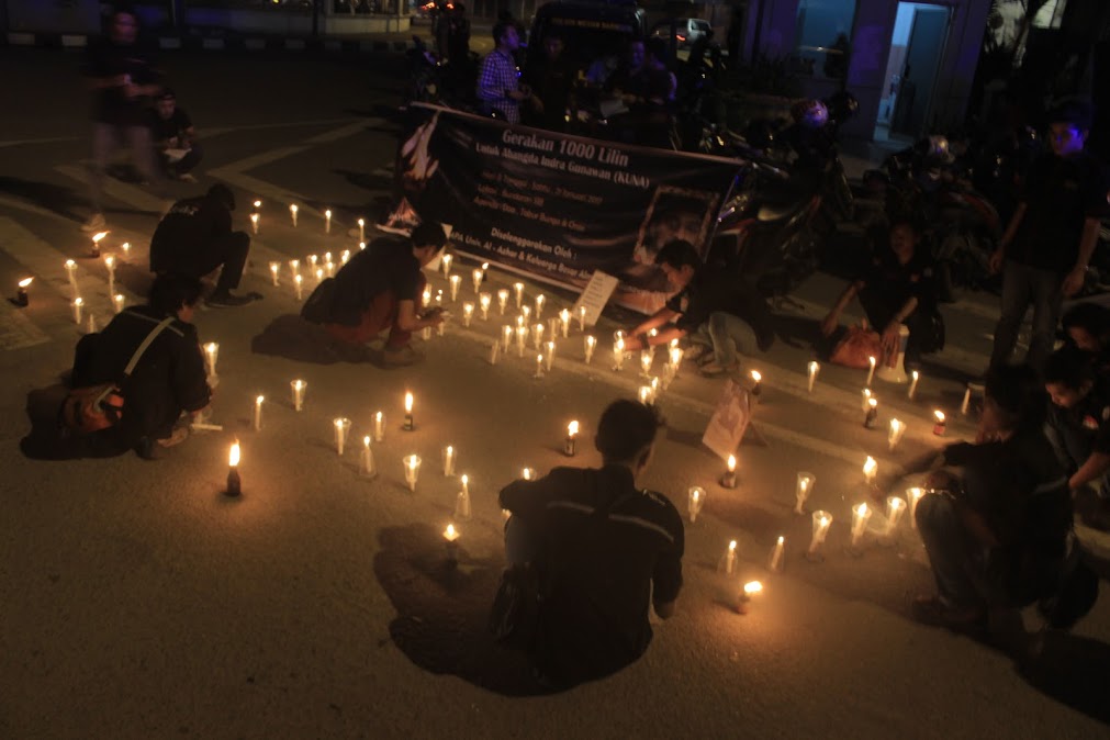 MHI Nyalakan Lilin Kenang Korban Penembakan Kuna