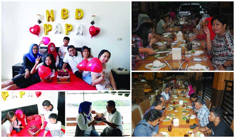 Anto Genk : Syukuri Nikmat Yang Diberikan, HUT PU/Pemred SUMUT24