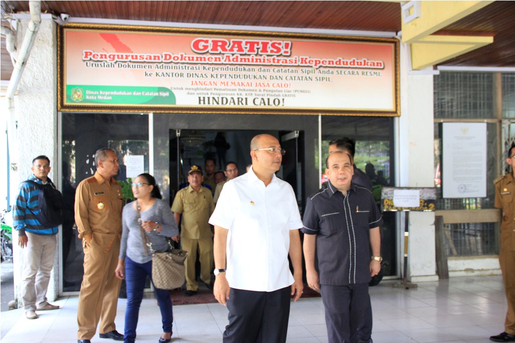 Eldin Sidak RSUD Pirngadi, Disdukcapil, dan Dinas TRTB