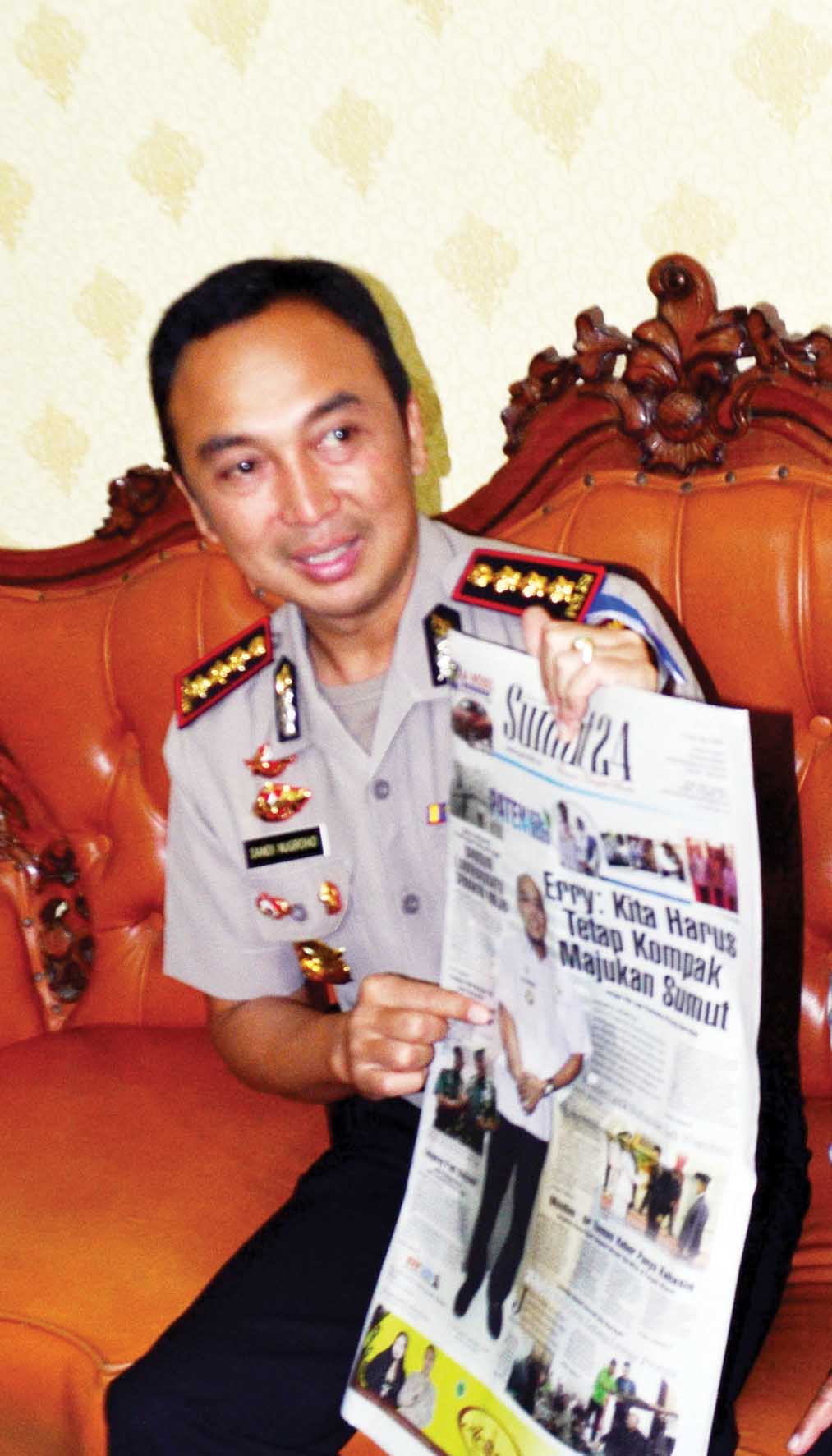 Harian SUMUT24 Mitra Polrestabes Medan