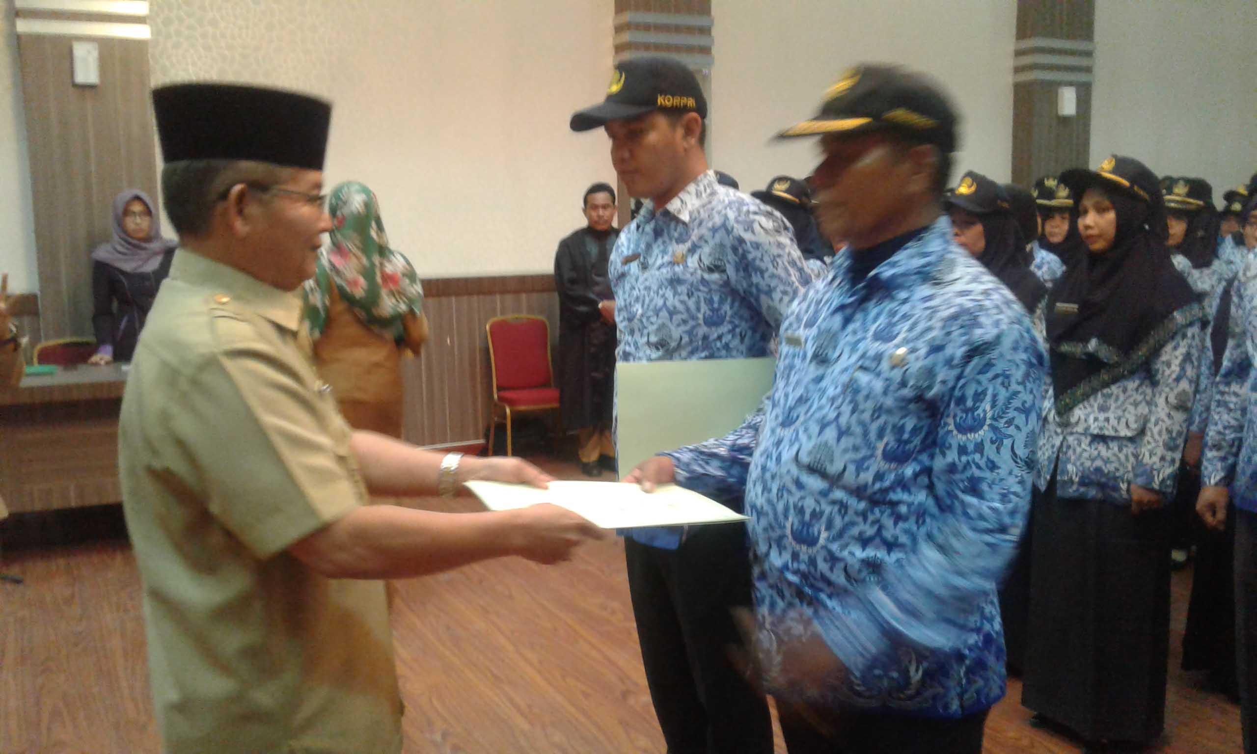 101 PNS Pemko Medan Diambil Sumpahnya