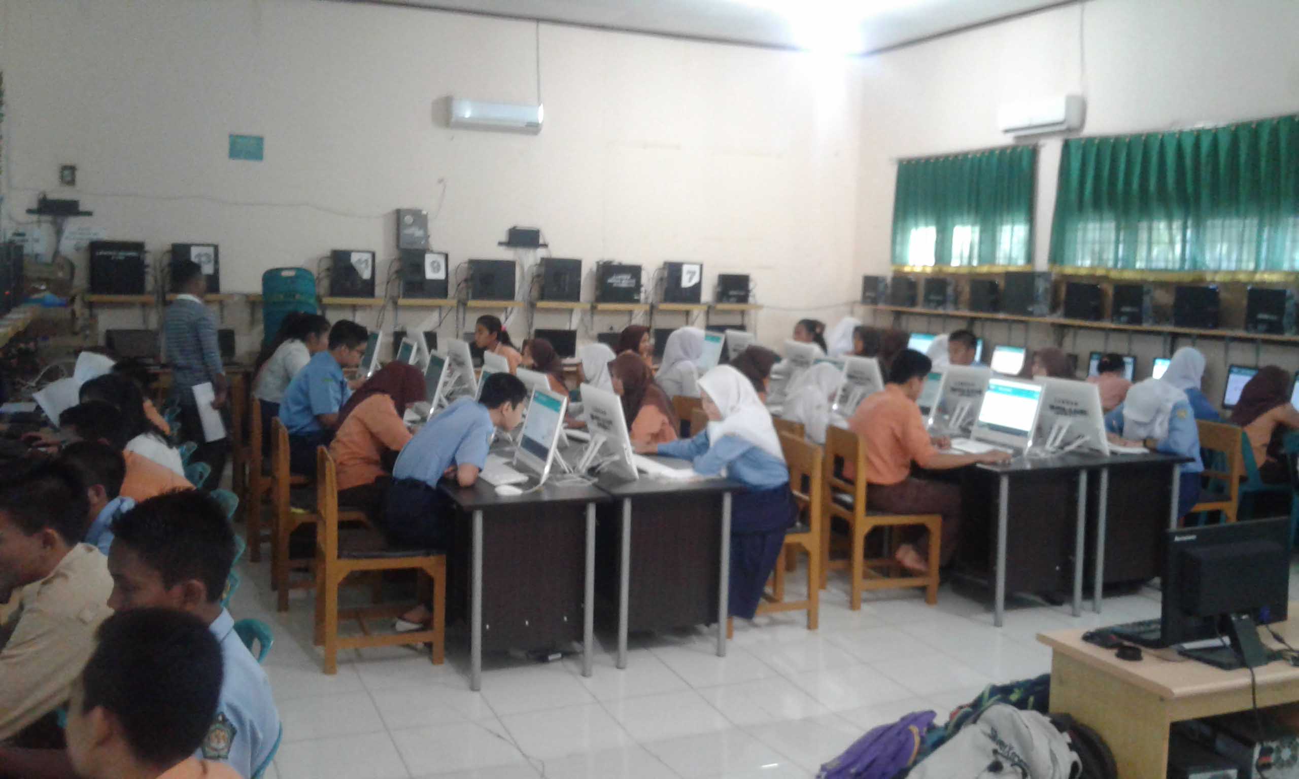 275 Siswa SMP  Tes Masuk Kelas Exclusive di SMAN1 Kutacane