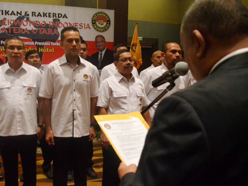 Ketum PBTI : Ijeck Mampu Bina Atlet Taekwondo Berprestasi