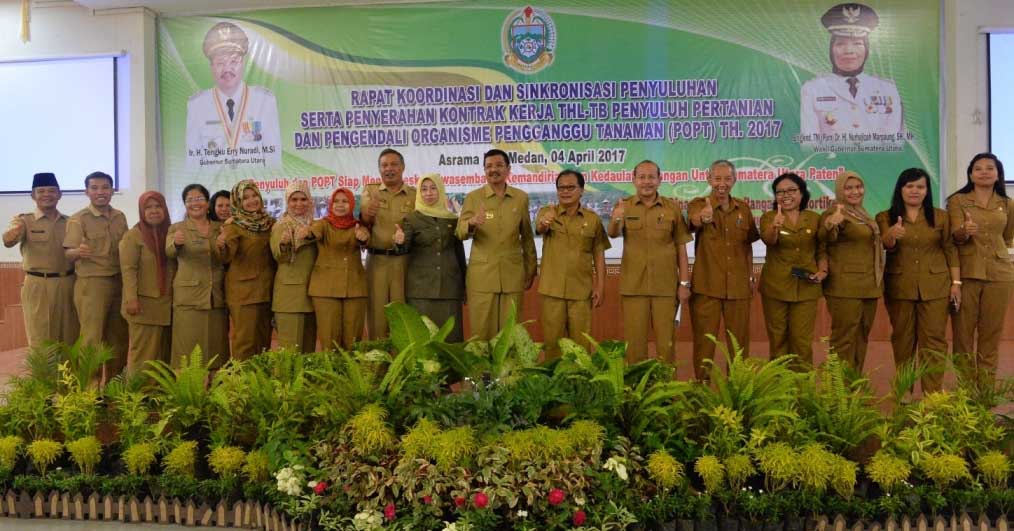 Gubsu Minta Penyuluh Pertanian Kuasai IT