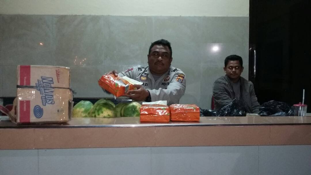 Polres Lokhseumawe Gerebek Kota Binjai Bandar, Kurir dan 3 Kg Sabu Diboyong