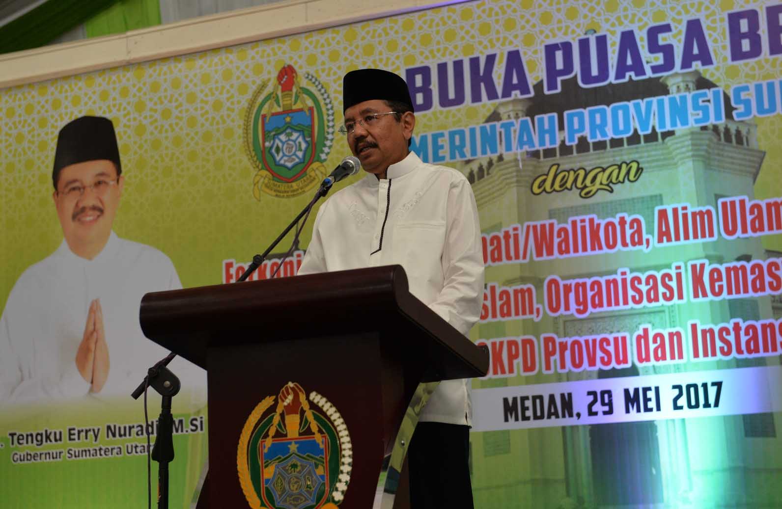 Gubsu : Pemberian WTP Bukti Keseriusan Pemprovsu Kelola Keuangan