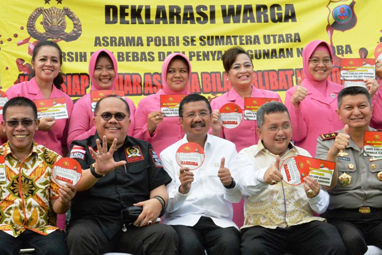 Gubsu Ajak Masyarakat Perangi Narkoba