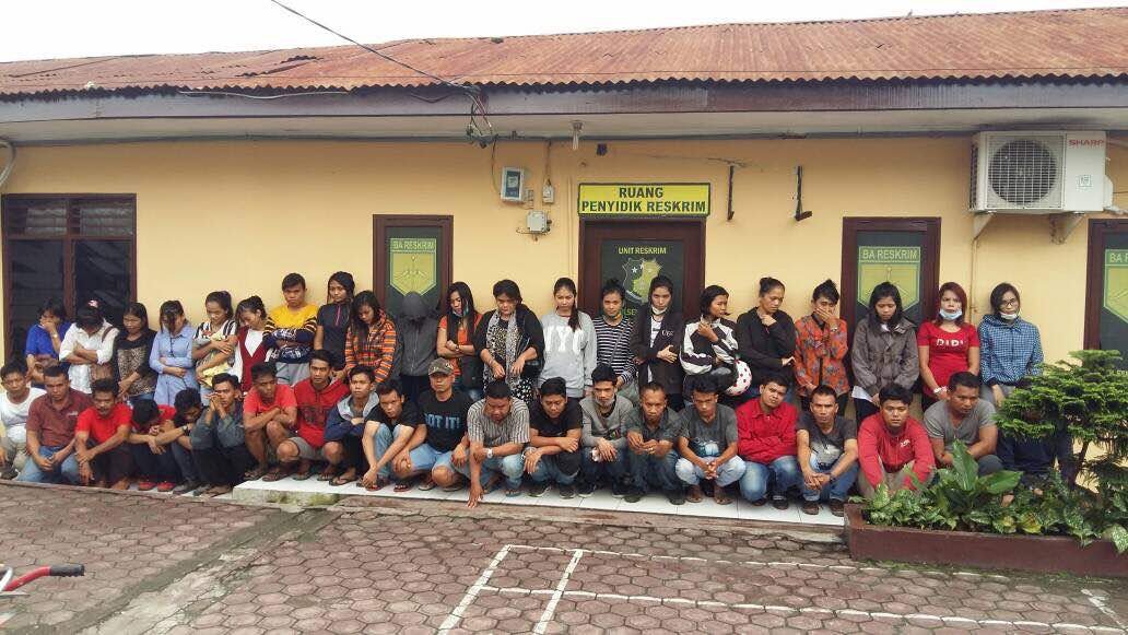 27 Pasangan Mesum Dijaring Polsek Delitua, Ratusan VCD Porno Disita