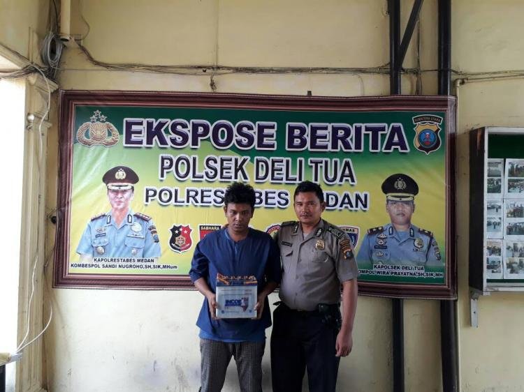 Sudah Gagal Curi Baterai, Angkot Sitompul Malah Ditangkap Polisi